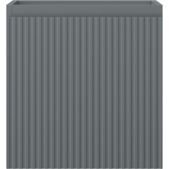 Mexen Rivel koupelnová skříňka pod umyvadlo 45 cm, 1 zásuvka, drážkovaná, matný grafit - 91A20-04547-1-BF66