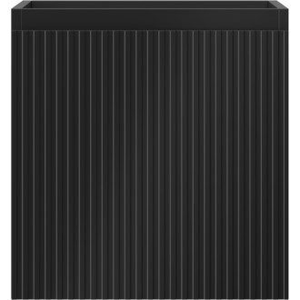 Mexen Rivel szafka łazienkowa podumywalkowa 45 cm, 1 szuflada, ryflowana , czarna mat - 91A20-04547-1-BF71