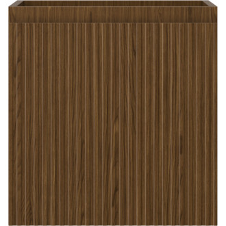 Mexen Rivel koupelnová skříňka pod umyvadlo 45 cm, 1 zásuvka, drážkovaná, ořech - 91A20-04547-1-BF86