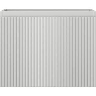 Mexen Rivel koupelnová skříňka pod umyvadlo 60 cm, 1 zásuvka, drážkovaná, matně šedá - 91A20-06047-1-BF62