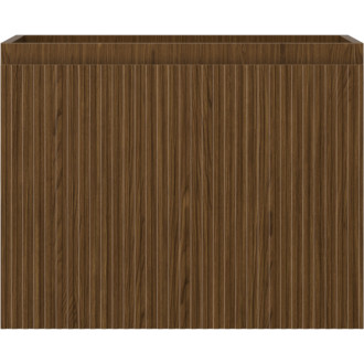 Mexen Rivel koupelnová skříňka pod umyvadlo 60 cm, 1 zásuvka, drážkovaná, ořech - 91A20-06047-1-BF86