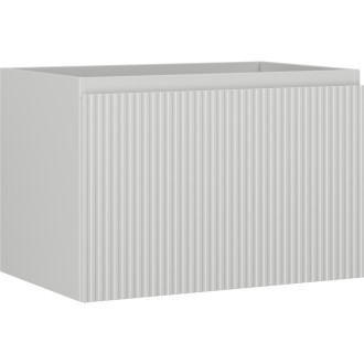Mexen Rivel koupelnová skříňka pod umyvadlo 70 cm, 1 zásuvka, drážkovaná, matně šedá - 91A20-07047-1-BF62