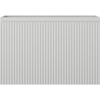 Mexen Rivel koupelnová skříňka pod umyvadlo 70 cm, 1 zásuvka, drážkovaná, matně šedá - 91A20-07047-1-BF62