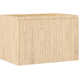 Mexen Rivel koupelnová skříňka pod umyvadlo 70 cm, 1 zásuvka, drážkovaná, dub - 91A20-07047-1-BF81