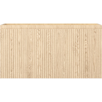 Mexen Rivel koupelnová skříňka pod umyvadlo 90 cm, 1 zásuvka, drážkovaná, dub - 91A20-09047-1-BF81