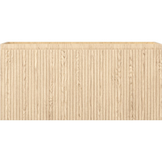 Mexen Rivel koupelnová skříňka pod umyvadlo 100 cm, 1 zásuvka, drážkovaná, dub - 91A20-10047-1-BF81