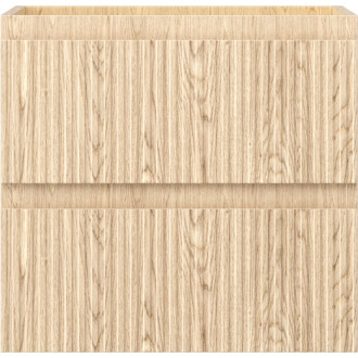 Mexen Rivel koupelnová skříňka pod umyvadlo 50 cm, 2 zásuvky, drážkovaná, dub - 91A20-05047-2-BFF81