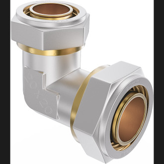 Mexen PEX-S kolano redukcyjne skręcane PEX 32 x 25 - W97225-3225-00