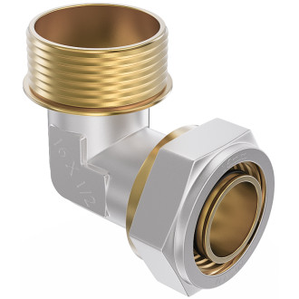 Mexen PEX-S závitové koleno PEX 20 x 1/2 GZ - W97227-2012M-00