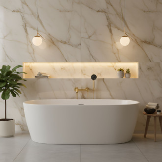 Vanová baterie Rea FOSTER Gold  Brush