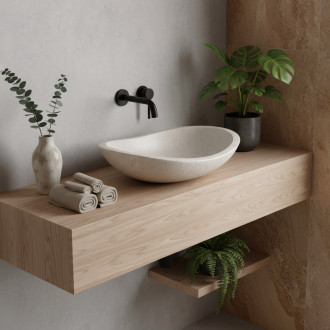 Umyvadlo na desku Leona