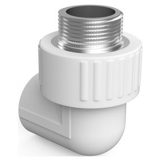 Mexen PPR kolano 90° zgrzewane do rur PPR 32 x 1 GZ - W97327-3210M-00