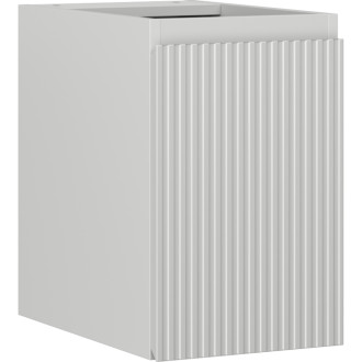 Mexen Rivel koupelnová skříňka pod umyvadlo 30 cm, 1 dvířka, drážkovaná, matně šedá - 91A21-03047-1-BF62