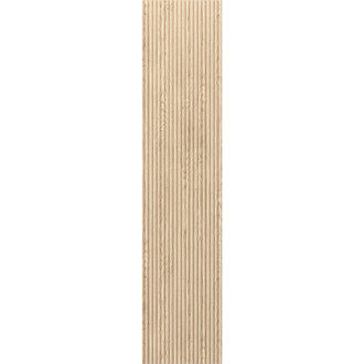 Mexen Rivel koupelnový sloup 35 cm, 1 dvířka, drážkovaný, dub - 91A21-03016-1-BF81