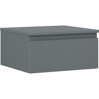 Mexen Orio koupelnová skříňka pod umyvadlo 50 cm s pracovní deskou, 1 zásuvka, matný grafit - 91A10-05023-1-BFC66