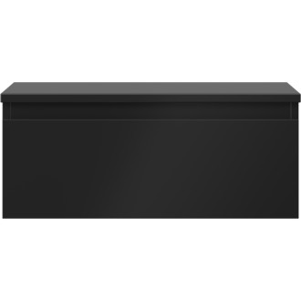 Mexen Orio koupelnová skříňka pod umyvadlo 60 cm s pracovní deskou, 1 zásuvka, matná černá - 91A10-06023-1-BFC71
