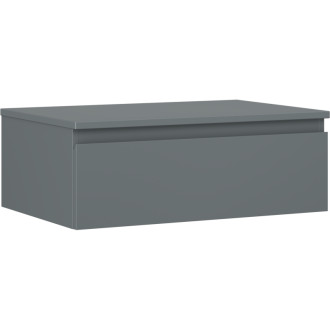Mexen Orio koupelnová skříňka pod umyvadlo 70 cm s pracovní deskou, 1 zásuvka, matný grafit - 91A10-07023-1-BFC66