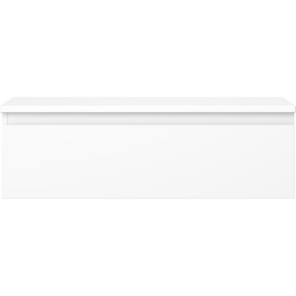 Mexen Orio koupelnová skříňka pod umyvadlo 80 cm s pracovní deskou, 1 zásuvka, matná bílá - 91A10-08023-1-BFC01