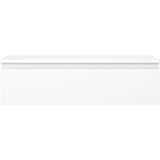 Mexen Orio koupelnová skříňka pod umyvadlo 90 cm s pracovní deskou, 1 zásuvka, matná bílá - 91A10-09023-1-BFC01