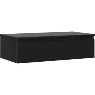 Mexen Orio koupelnová skříňka pod umyvadlo 90 cm s pracovní deskou, 1 zásuvka, matná černá - 91A10-09023-1-BFC71