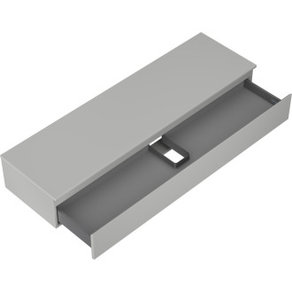 Mexen Orio koupelnová skříňka pod umyvadlo 160 cm s pracovní deskou, 1 zásuvka, matně šedá - 91A10-16023-1-BFC62