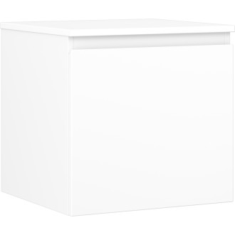 Mexen Orio koupelnová skříňka pod umyvadlo 50 cm s pracovní deskou, 1 zásuvka, matná bílá - 91A10-05047-1-BFC01