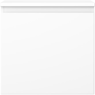 Mexen Orio koupelnová skříňka pod umyvadlo 50 cm s pracovní deskou, 1 zásuvka, matná bílá - 91A10-05047-1-BFC01