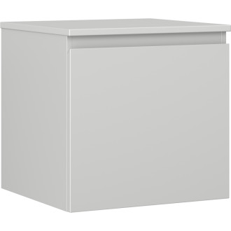 Mexen Orio koupelnová skříňka pod umyvadlo 50 cm s pracovní deskou, 1 zásuvka, matně šedá - 91A10-05047-1-BFC62