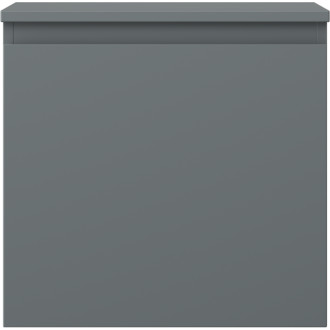 Mexen Orio koupelnová skříňka pod umyvadlo 50 cm s pracovní deskou, 1 zásuvka, matný grafit - 91A10-05047-1-BFC66