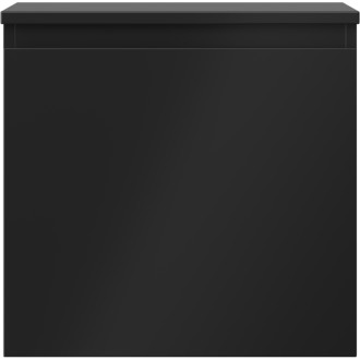 Mexen Orio szafka łazienkowa podumywalkowa 50 cm z blatem, 1 szuflada, czarna mat - 91A10-05047-1-BFC71