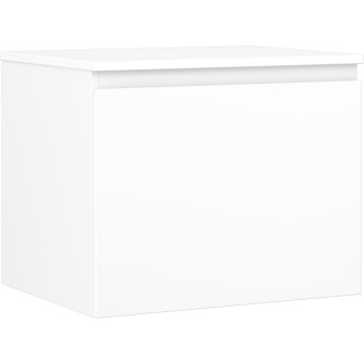 Mexen Orio koupelnová skříňka pod umyvadlo 60 cm s pracovní deskou, 1 zásuvka, matná bílá - 91A10-06047-1-BFC01