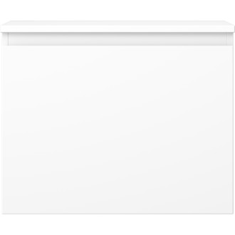 Mexen Orio koupelnová skříňka pod umyvadlo 60 cm s pracovní deskou, 1 zásuvka, matná bílá - 91A10-06047-1-BFC01