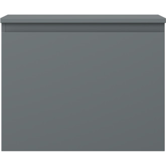 Mexen Orio koupelnová skříňka pod umyvadlo 60 cm s pracovní deskou, 1 zásuvka, matný grafit - 91A10-06047-1-BFC66