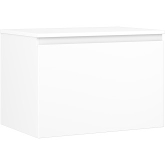 Mexen Orio koupelnová skříňka pod umyvadlo 70 cm s pracovní deskou, 1 zásuvka, matná bílá - 91A10-07047-1-BFC01