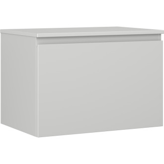 Mexen Orio koupelnová skříňka pod umyvadlo 70 cm s pracovní deskou, 1 zásuvka, matně šedá - 91A10-07047-1-BFC62