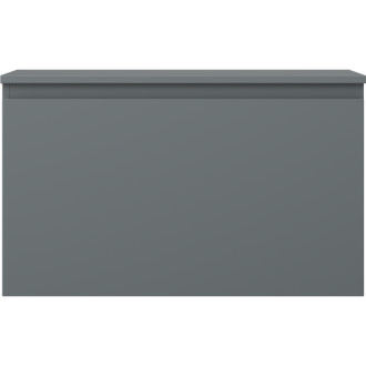 Mexen Orio koupelnová skříňka pod umyvadlo 80 cm s pracovní deskou, 1 zásuvka, matný grafit - 91A10-08047-1-BFC66