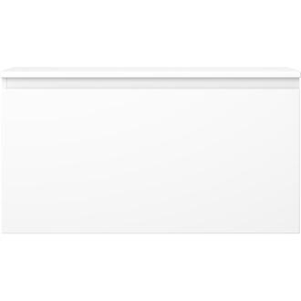 Mexen Orio koupelnová skříňka pod umyvadlo 90 cm s pracovní deskou, 1 zásuvka, matná bílá - 91A10-09047-1-BFC01