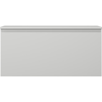 Mexen Orio koupelnová skříňka pod umyvadlo 100 cm s pracovní deskou, 1 zásuvka, matně šedá - 91A10-10047-1-BFC62