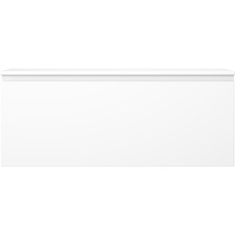 Mexen Orio koupelnová skříňka pod umyvadlo 120 cm s pracovní deskou, 1 zásuvka, matná bílá - 91A10-12047-1-BFC01