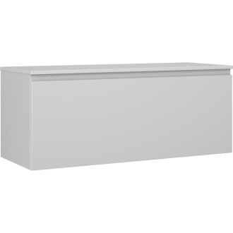 Mexen Orio koupelnová skříňka pod umyvadlo 120 cm s pracovní deskou, 1 zásuvka, matně šedá - 91A10-12047-1-BFC62