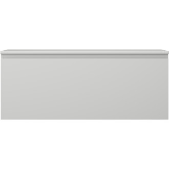 Mexen Orio koupelnová skříňka pod umyvadlo 120 cm s pracovní deskou, 1 zásuvka, matně šedá - 91A10-12047-1-BFC62