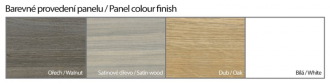Ravak Panel čelní 180 ořech X000001061