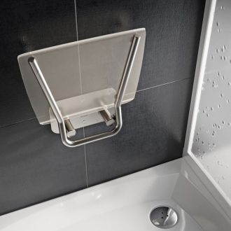 Ravak Sedátko OVO-B II-CLEAR/BLACK B8F0000059