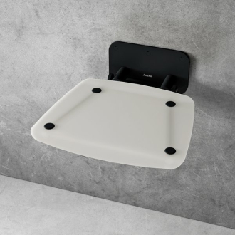 Ravak Sedátko OVO-B II-CLEAR/BLACK B8F0000059