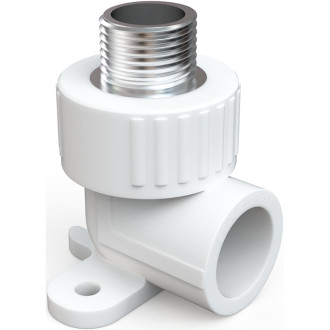 Mexen PPR kolano z wieszakiem zgrzewane do rur PPR 32 x 1 GZ - W97341-3210M-00