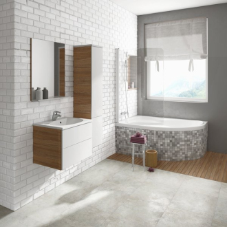 Ravak Vana ROSA II 170x105 L snowwhite C221000000