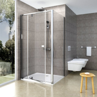 Ravak PPS-100 bright alu+Transparent 90GA0C00Z1