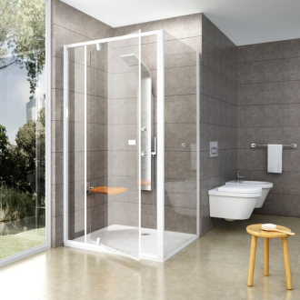 Ravak PPS-100 bright alu+Transparent 90GA0C00Z1