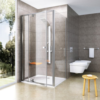 Ravak PPS-100 bright alu+Transparent 90GA0C00Z1