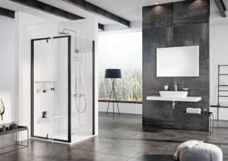 Ravak PPS-100 black+Transparent 90GA0300Z1